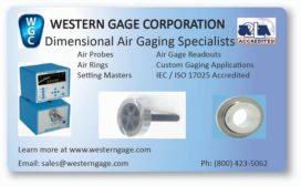 Western Gage Corporation - Dimensional Air Gaging Specialists